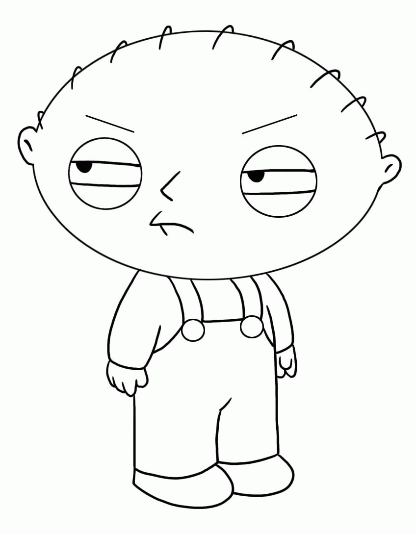 Free Family Guy Coloring Pages | Cartoon Coloring pages of ...