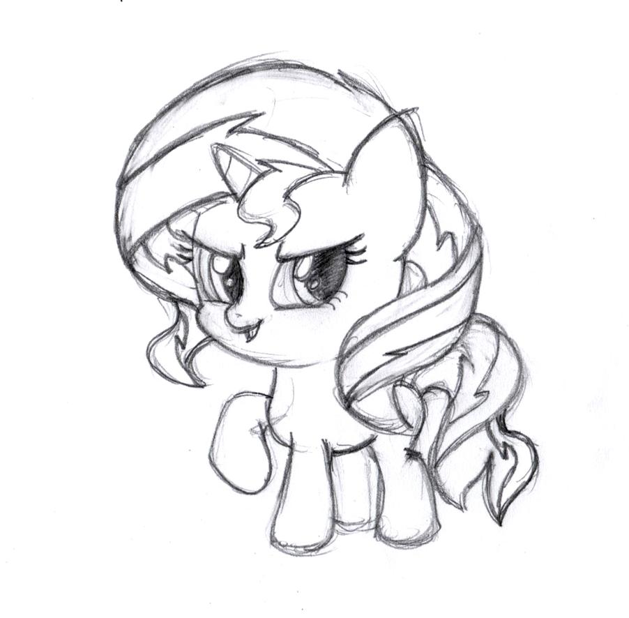 Sunset shimmer coloring pages