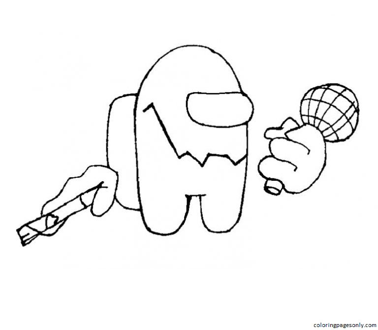 Impostor Coloring Pages Coloring Home