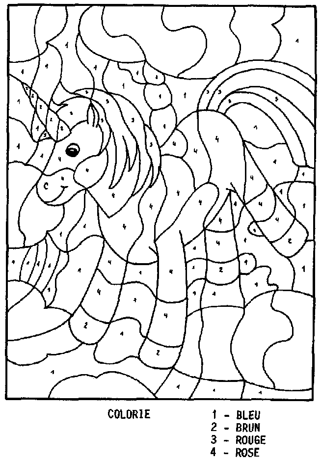 Unicorn #19531 (Characters) – Printable coloring pages