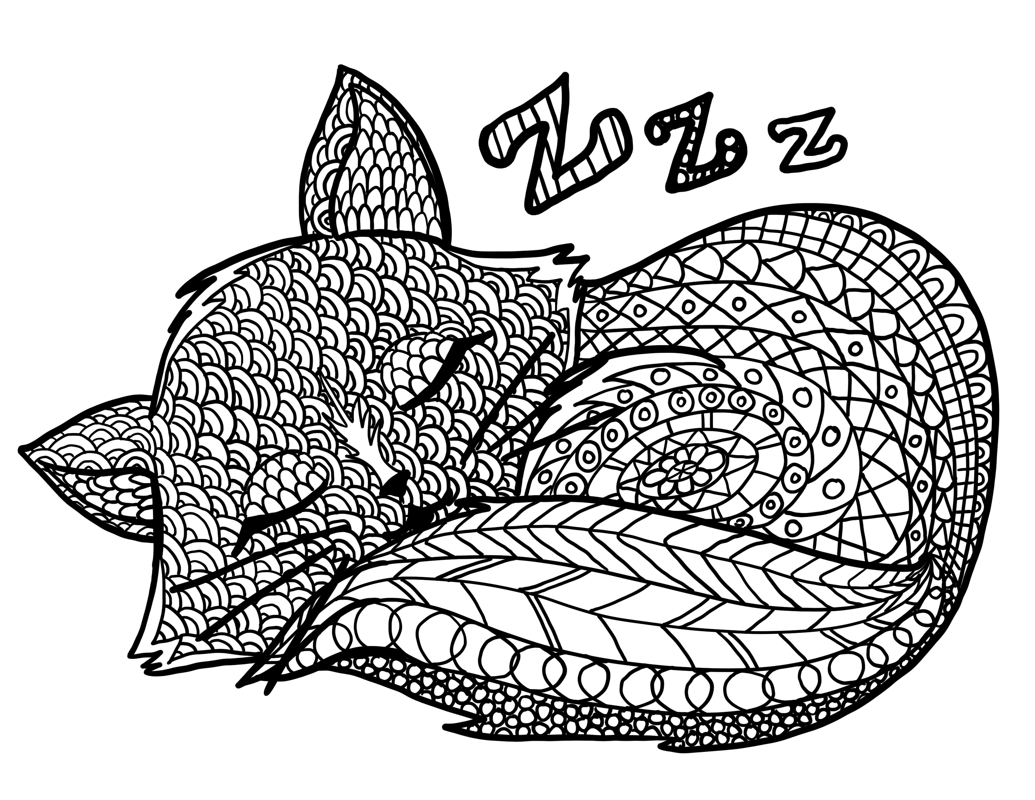 Relaxing Coloring Pages   Coloring Home
