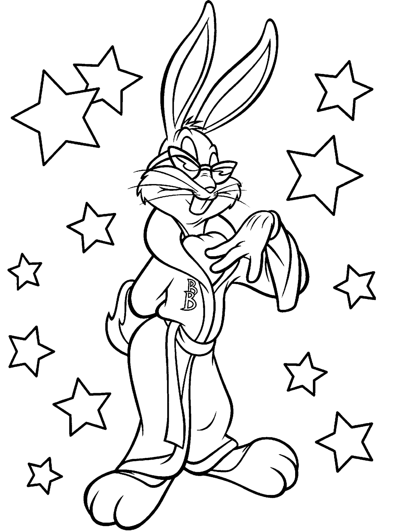 Free Printable Looney Tunes Coloring Pages Coloring Home