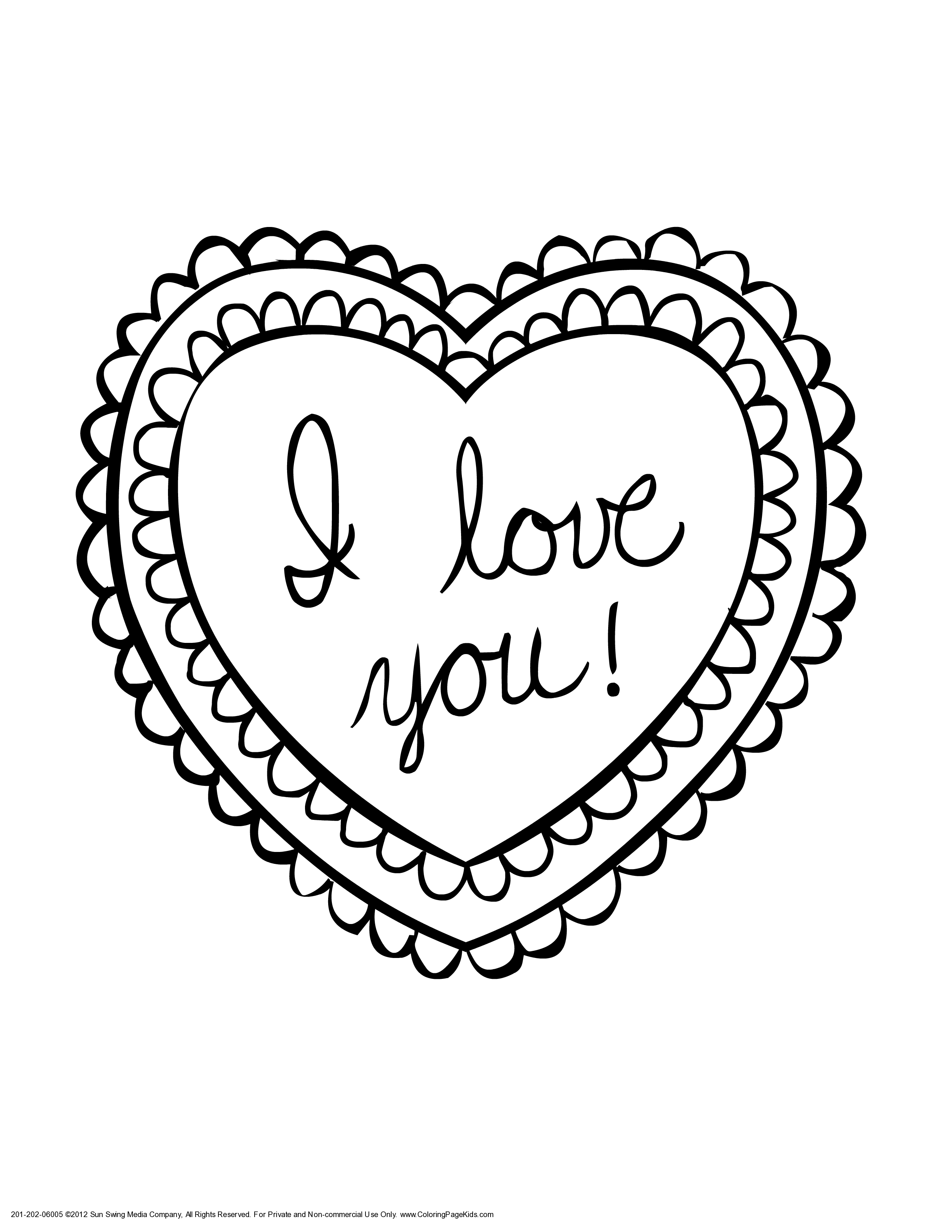 I Love You Mom Mother39s Day Coloring Page For Kids Coloring Pages ...