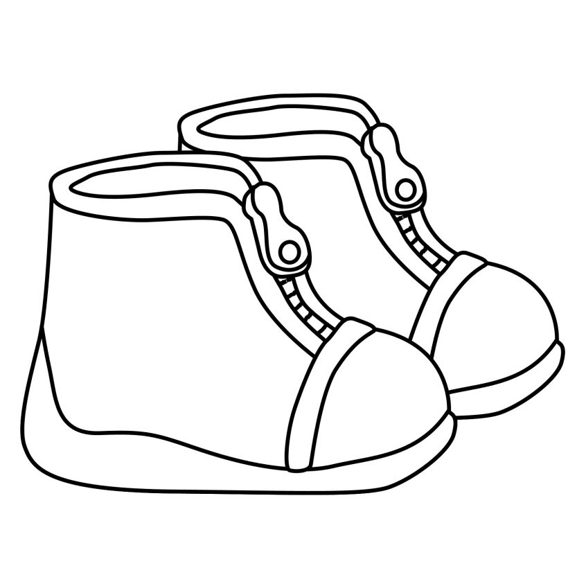 Coloring: Jordan Shoes Coloring Pages Drawing Of Shoe At ...