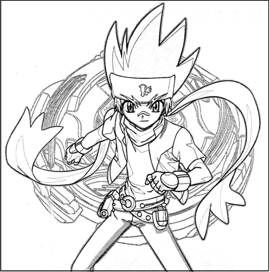 Beyblade Burst Coloring Pages - Coloring Home