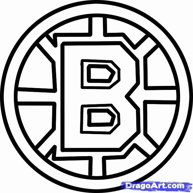 Boston Bruins Symbol Coloring Pages - boringpop.com