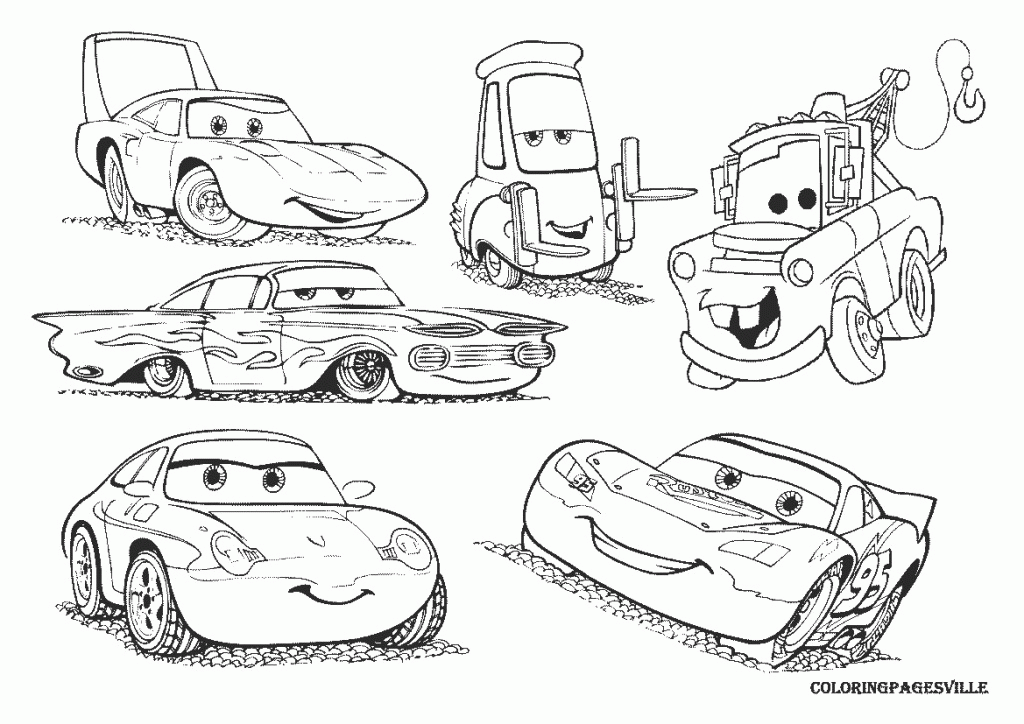 10 Lightning Mcqueen Coloring Pages Printable | Free Coloring Pages