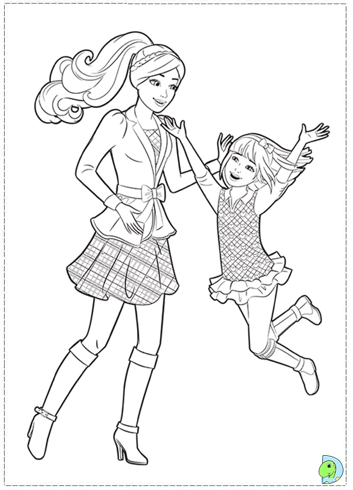 Barbie and Her Sisters Coloring Pages - Get Coloring Pages