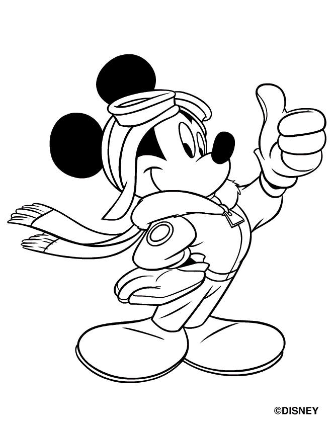 Mickey Mouse and friends coloring pages collection