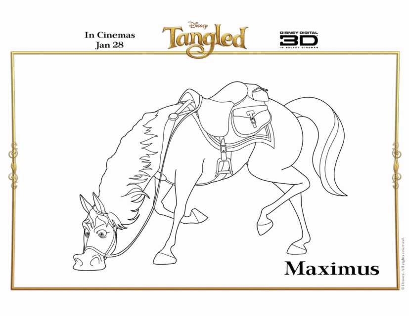 Disney Colouring Pages Tangled Free Coloring Pages 235328 Tangled 