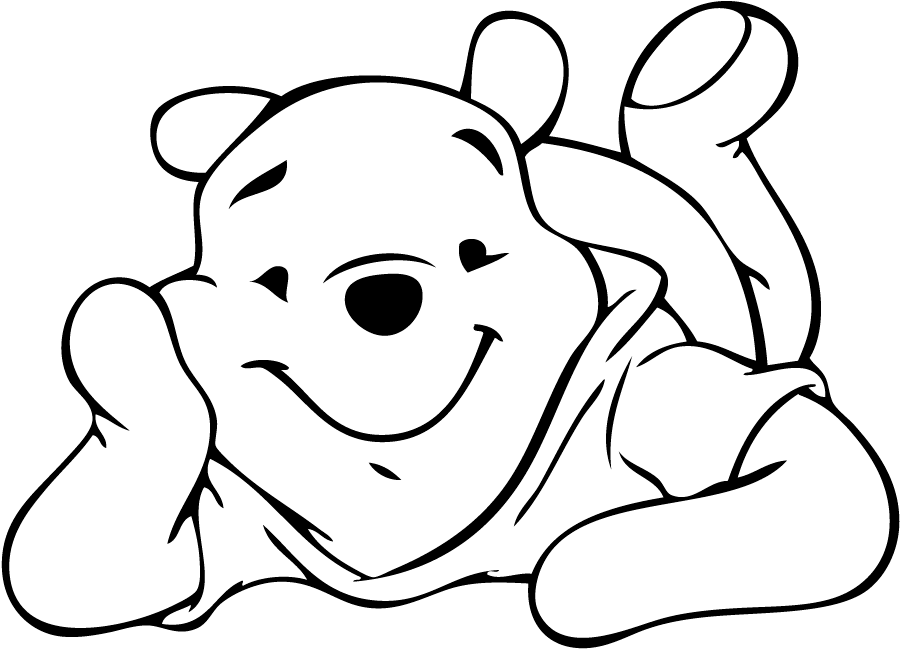 Disney Winnie The Pooh Baby Coloring Pictures
