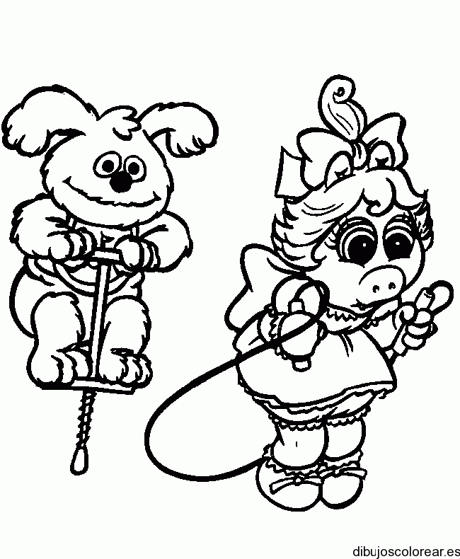muppets peggy Colouring Pages (page 3)