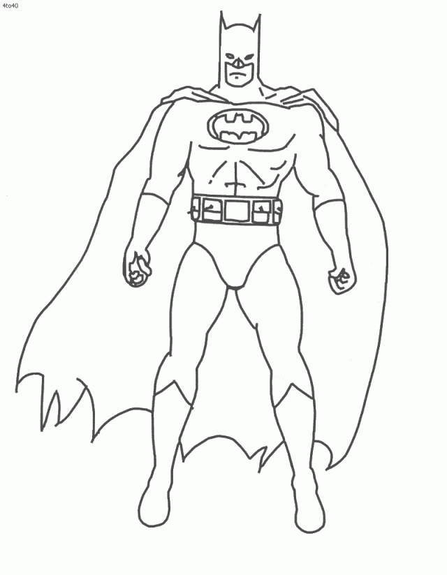 Free Batman Printable Coloring Pages Coloring Pages For Kids 