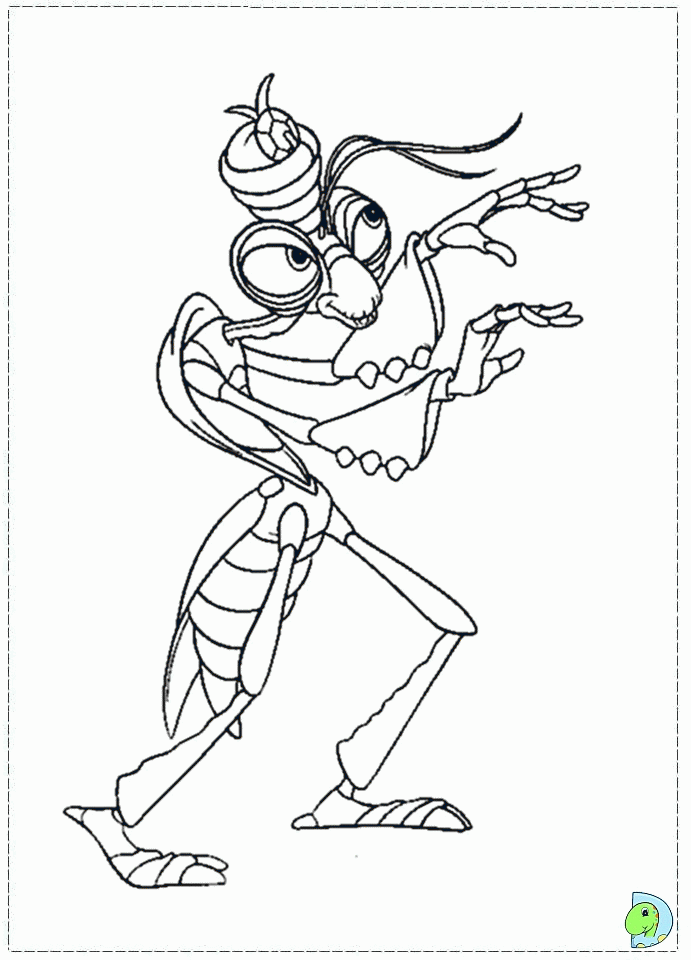 A Bug's Life Coloring Pages 271 « Printable Coloring Pages