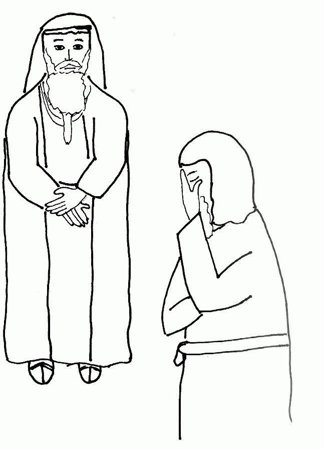 Gideon Bible Coloring Pages Sketch Coloring Page