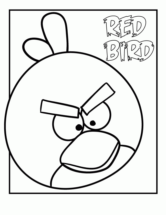 Angry Birds Coloring Pages (10) - Coloring Kids