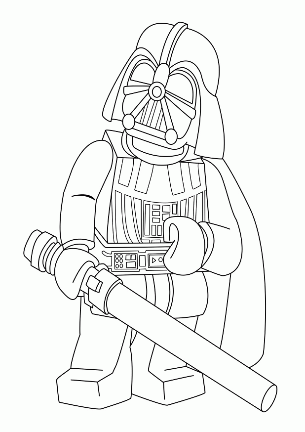 Star Wars Coloring Pages Lego