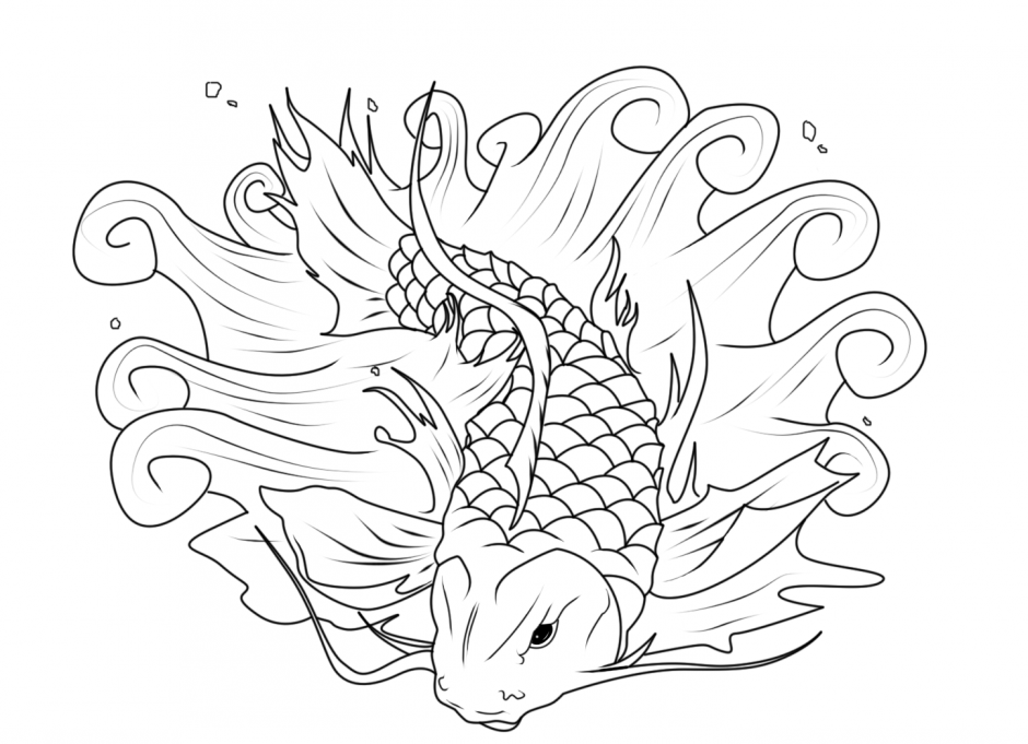 Coloring Pictures Of Fish Free Coloring Pages Free Printable 