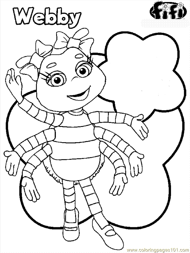 Coloring Pages Fifi 006 (8) (Cartoons > Others) - free printable 