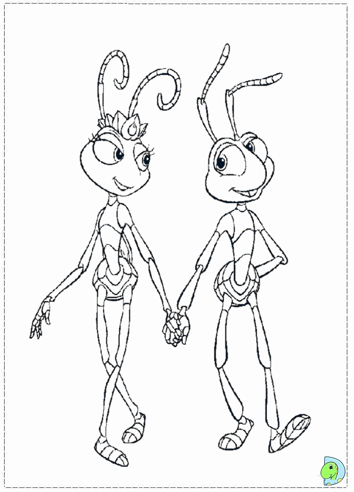 A Bug's Life Coloring page