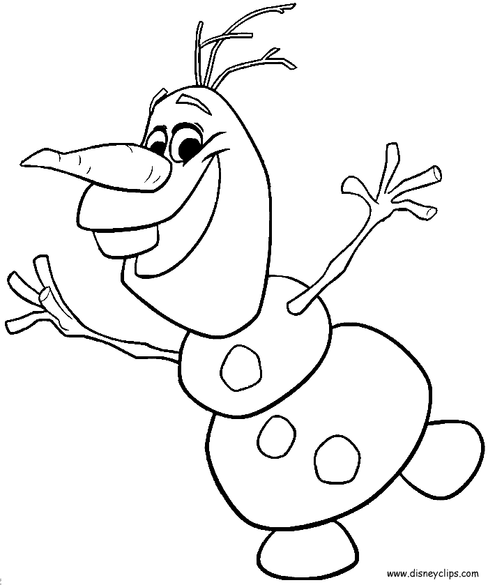 Frozen Coloring Pages - Disney Printable Coloring Pages - Anna 