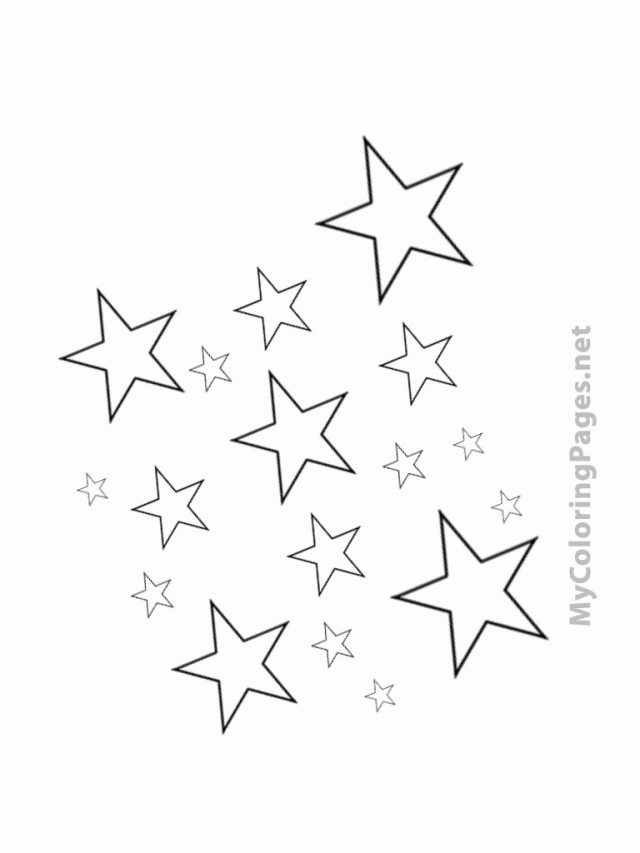 Fish Coloring Pages Star Night David 222273 Coloring Page Star