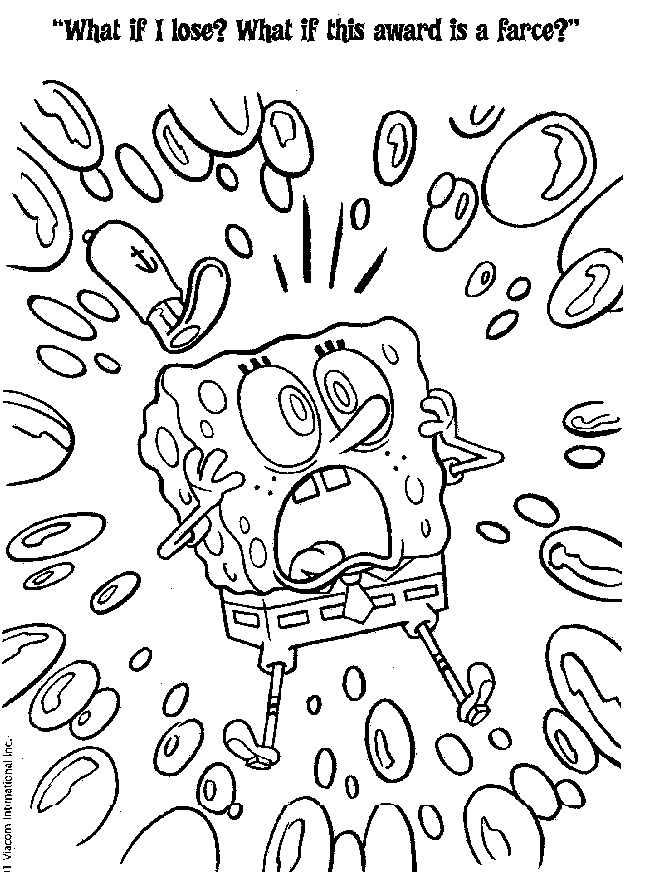 Spongebob Coloring Pages 2014 | Sticky Pictures