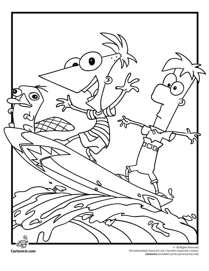 phineas-and-ferb-coloring- 