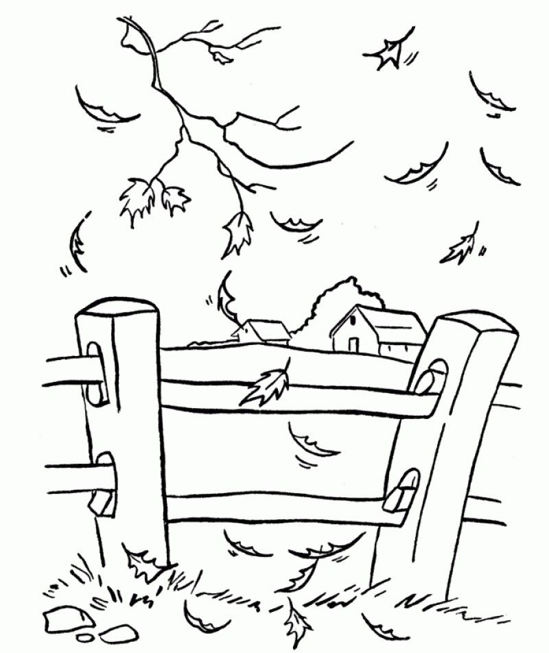 The Page Is Full Of Foliage Coloring Page - Kids Colouring Pages