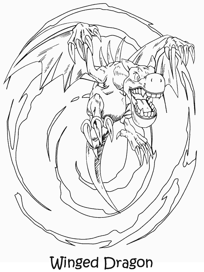 Yugioh # 30 Coloring Pages & Coloring Book