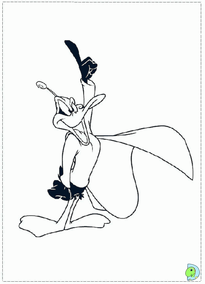 Daffy Duck Colouring Pages Coloring Home
