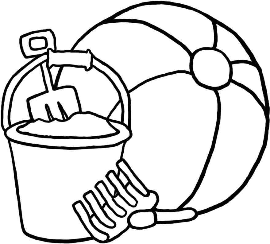 Download Guaranteed Beach Ball Coloring Page Printable Com 149 - Beach Ball  Coloring Page PNG Image with No Background - PNGkey.com