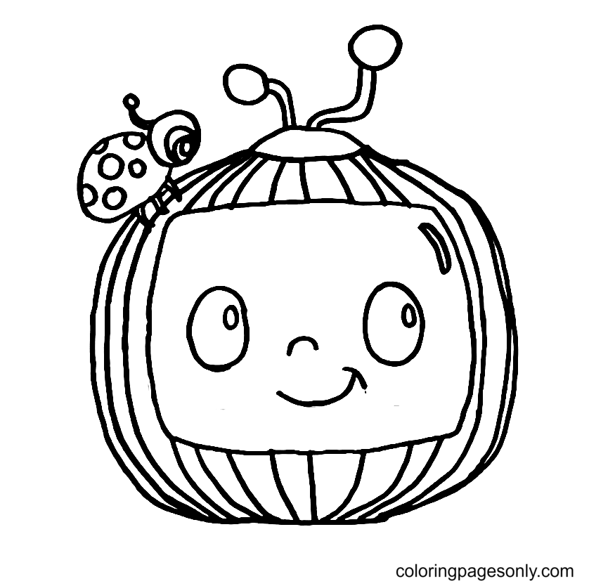 Cocomelon Logo For Kids Coloring Pages - Cocomelon Coloring Pages - Coloring  Pages For Kids And Adults