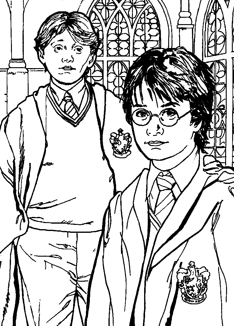 16 Free Pictures for: Harry Potter Coloring Pages. Temoon.us