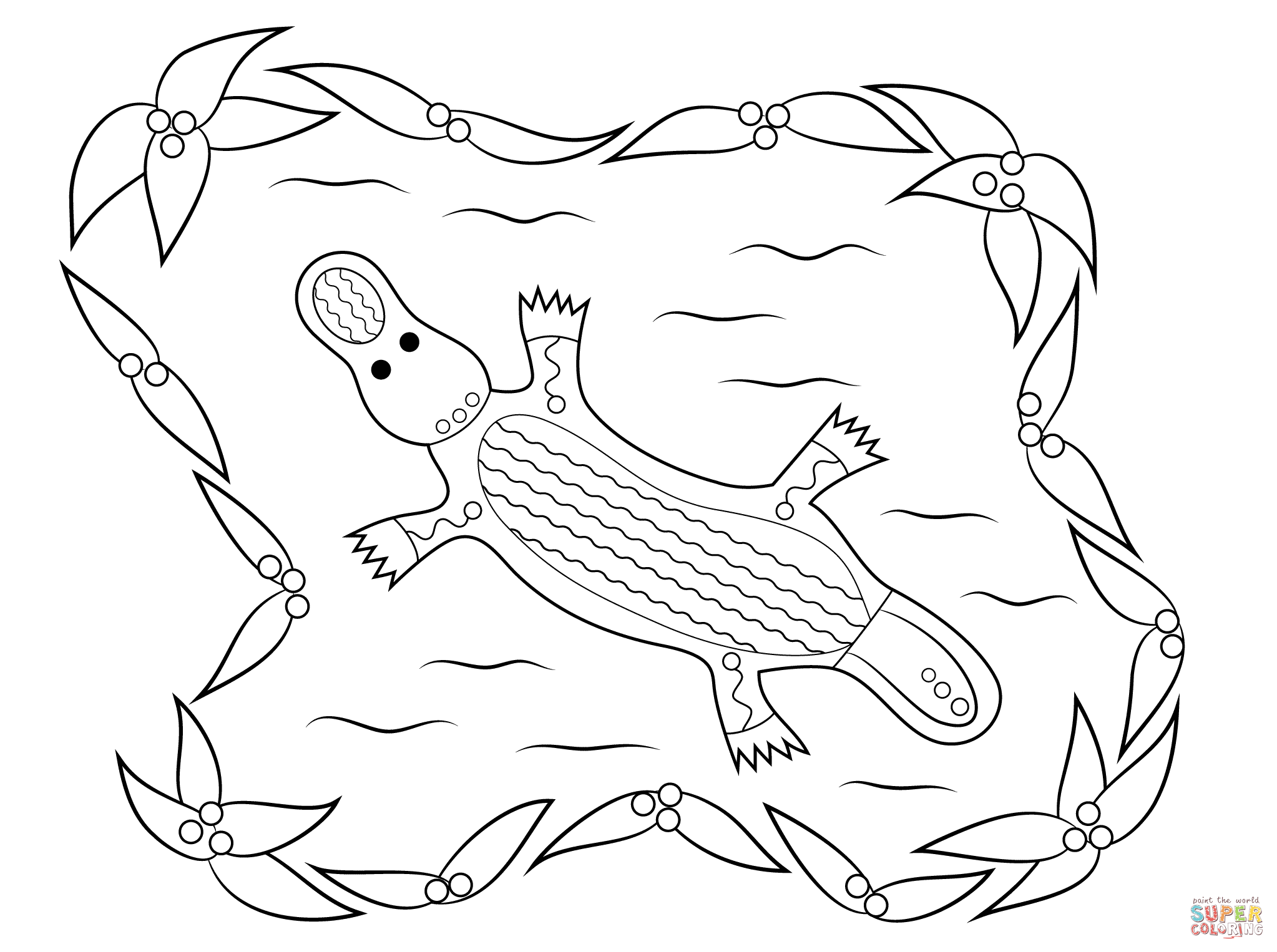 Aboriginal Coloring Pages - Coloring Home