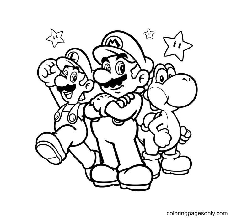 Épinglé sur Mario