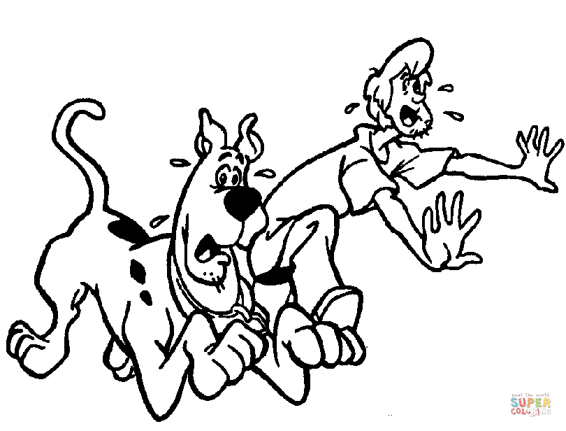 Scooby Doo coloring pages | Free Coloring Pages