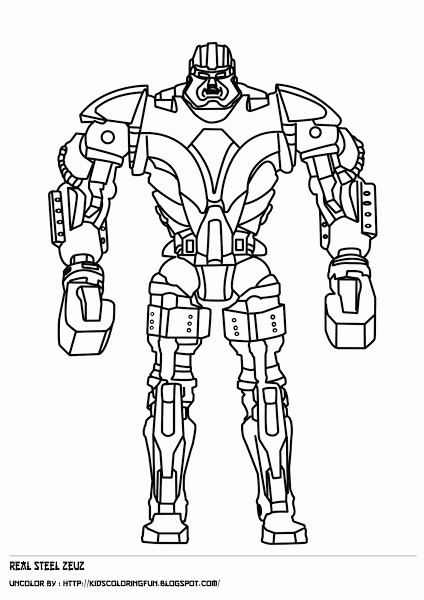 These days, we suggest Real Steel Coloring Pages For you, This Content is  Similar With Star Wars Coloring Pag… | Coloring pages for boys, Real steel, Coloring  steel