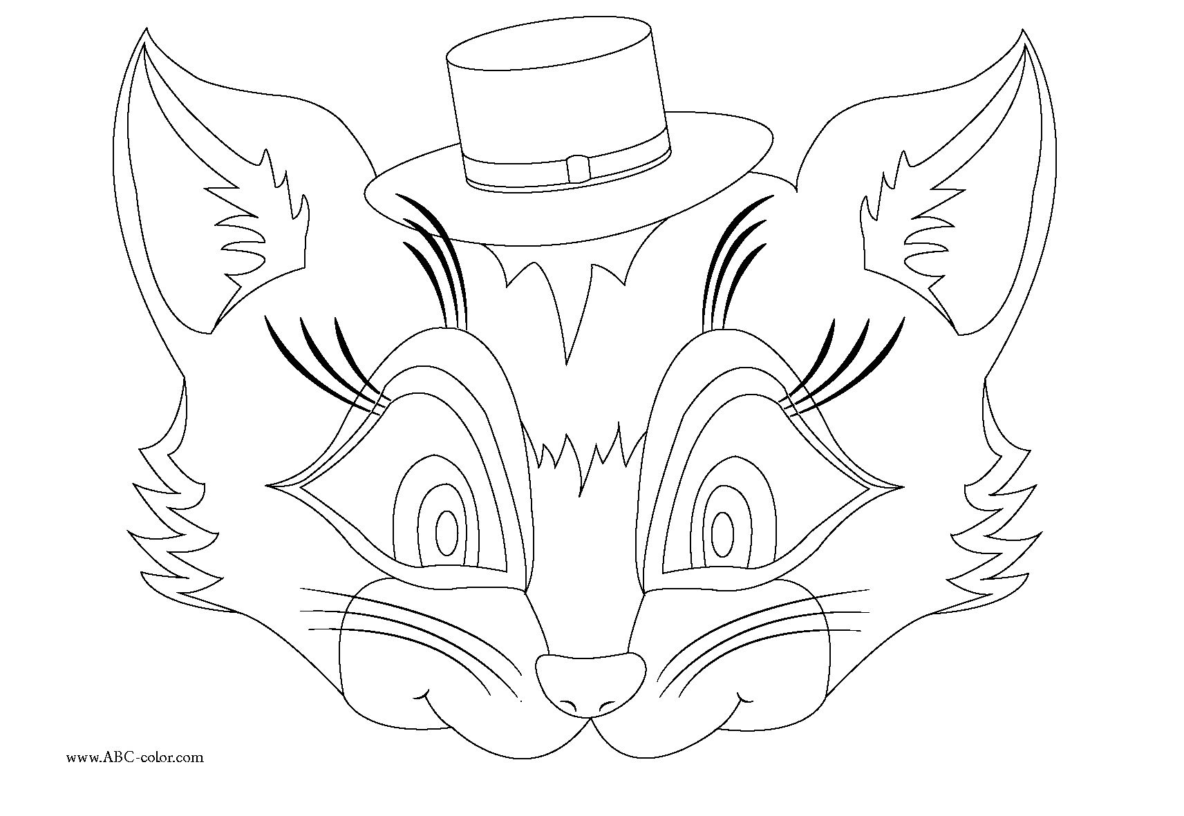 Mask #120490 (Objects) – Printable coloring pages