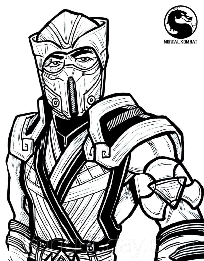 Sub Zero Coloring Pages   Coloring Home