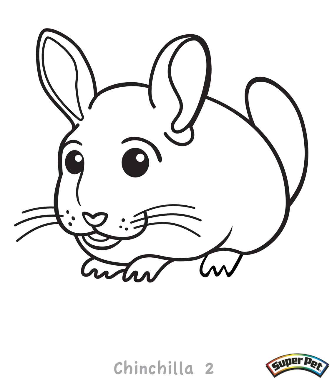 Chinchilla Coloring Pages Coloring Home