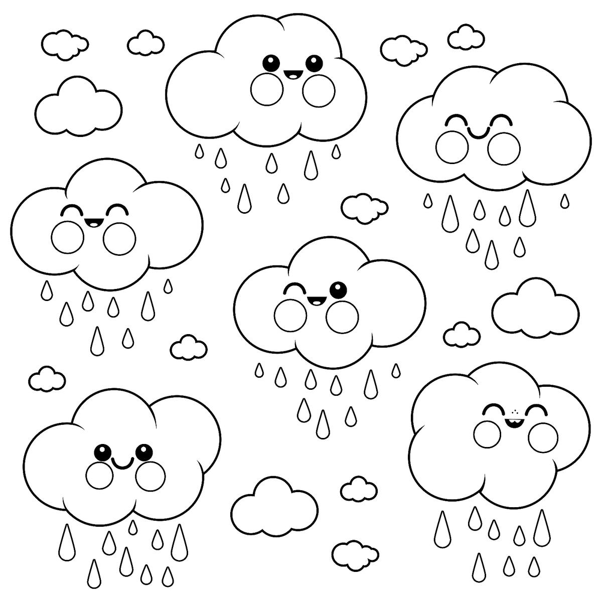 Weather Coloring Pages for Kids: Fun & Free Printable Coloring Pages of  Weather Events – From Hurricanes to Sunny Days | Printables | 30Seconds Mom