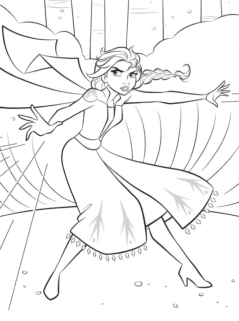 Anna And Elsa In Frozen 20 Coloring Pages   Fasolmi   Coloring Home