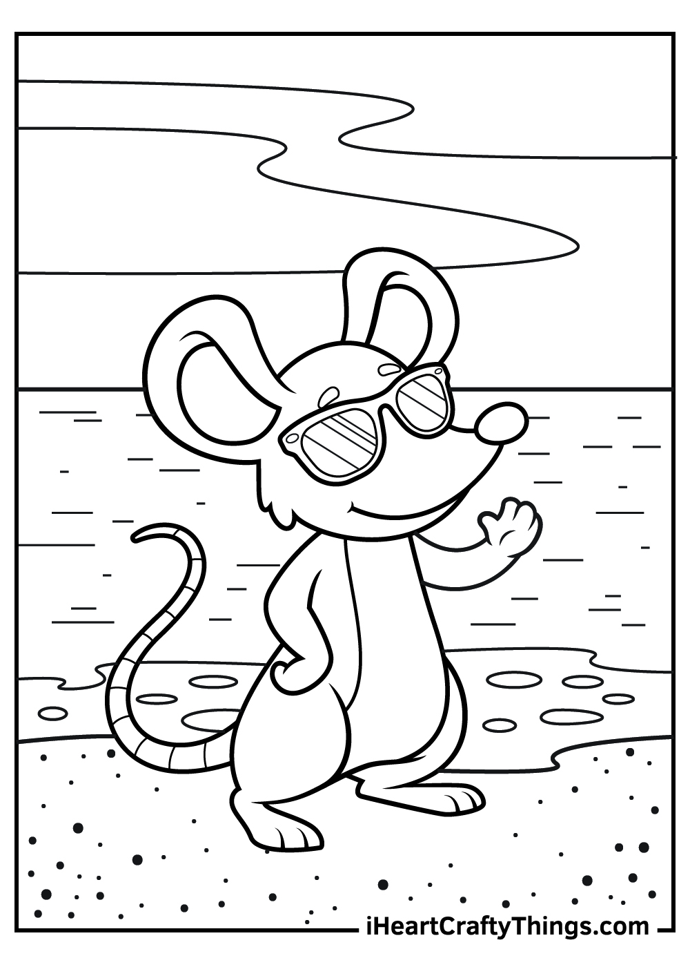 Mouse Coloring Pages (Updated 2021)