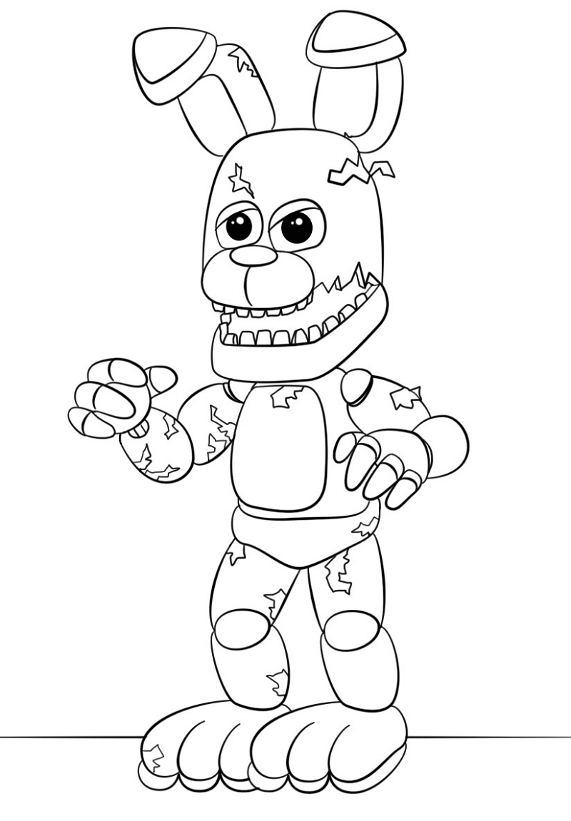 FNAF Sister Location Coloring Pages