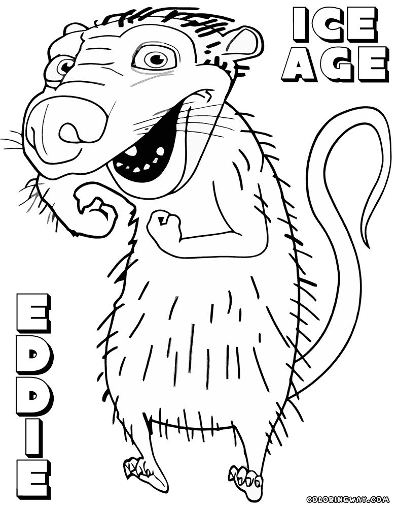 Ice Age coloring pages | Coloring pages to download and print