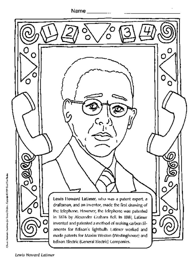 Black History Coloring Pages - Color Book