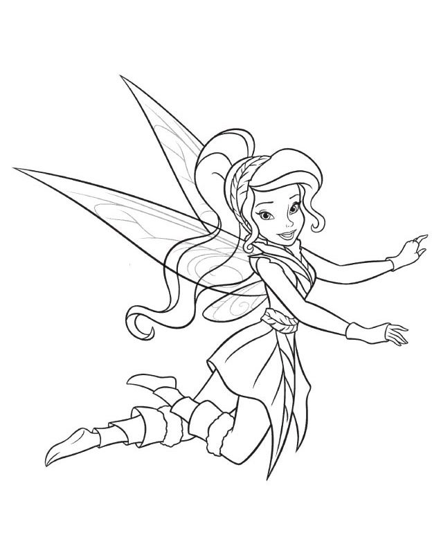 Printable Disney Fairies Coloring Pages | Coloring Me