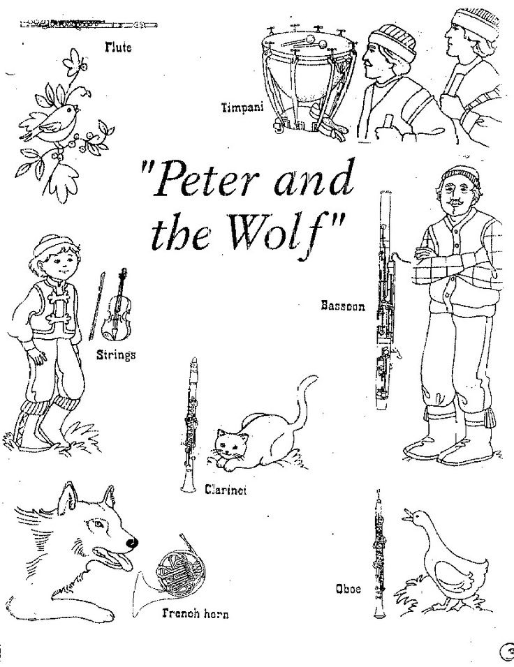 Wolves, Peter o'toole and Colouring pages