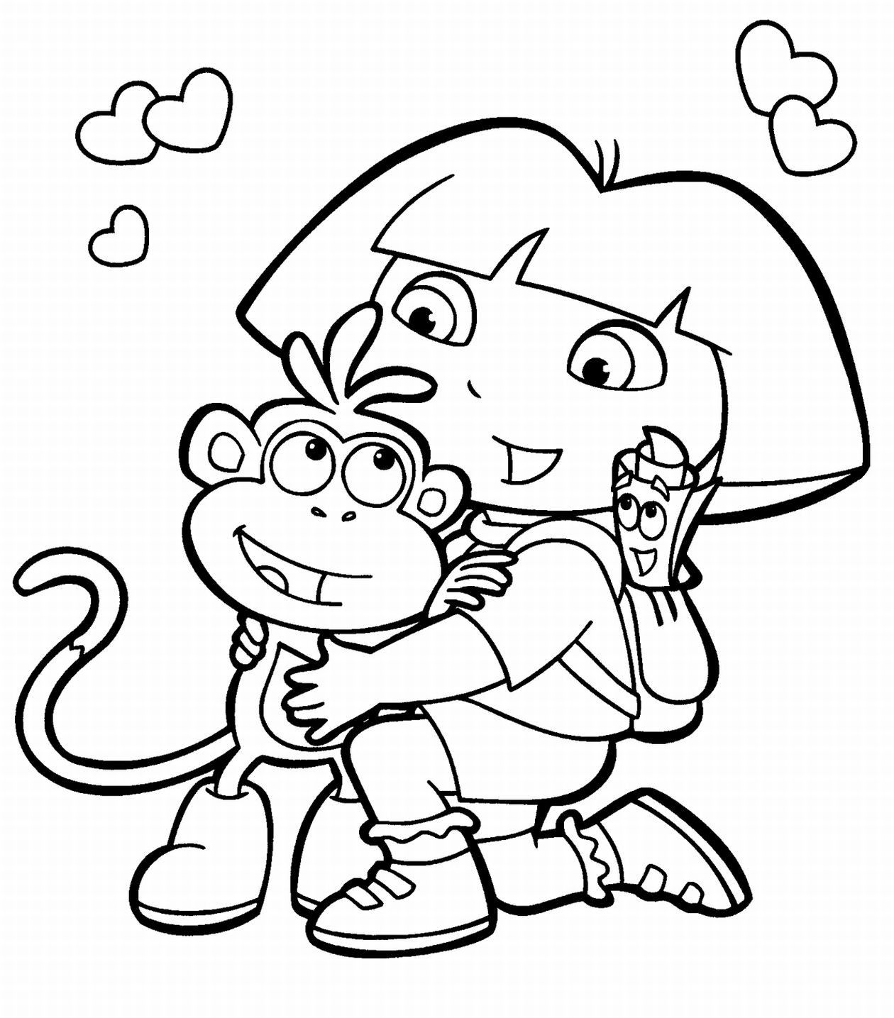 Free Printable Coloring Pages For Preschool   Coloring Home